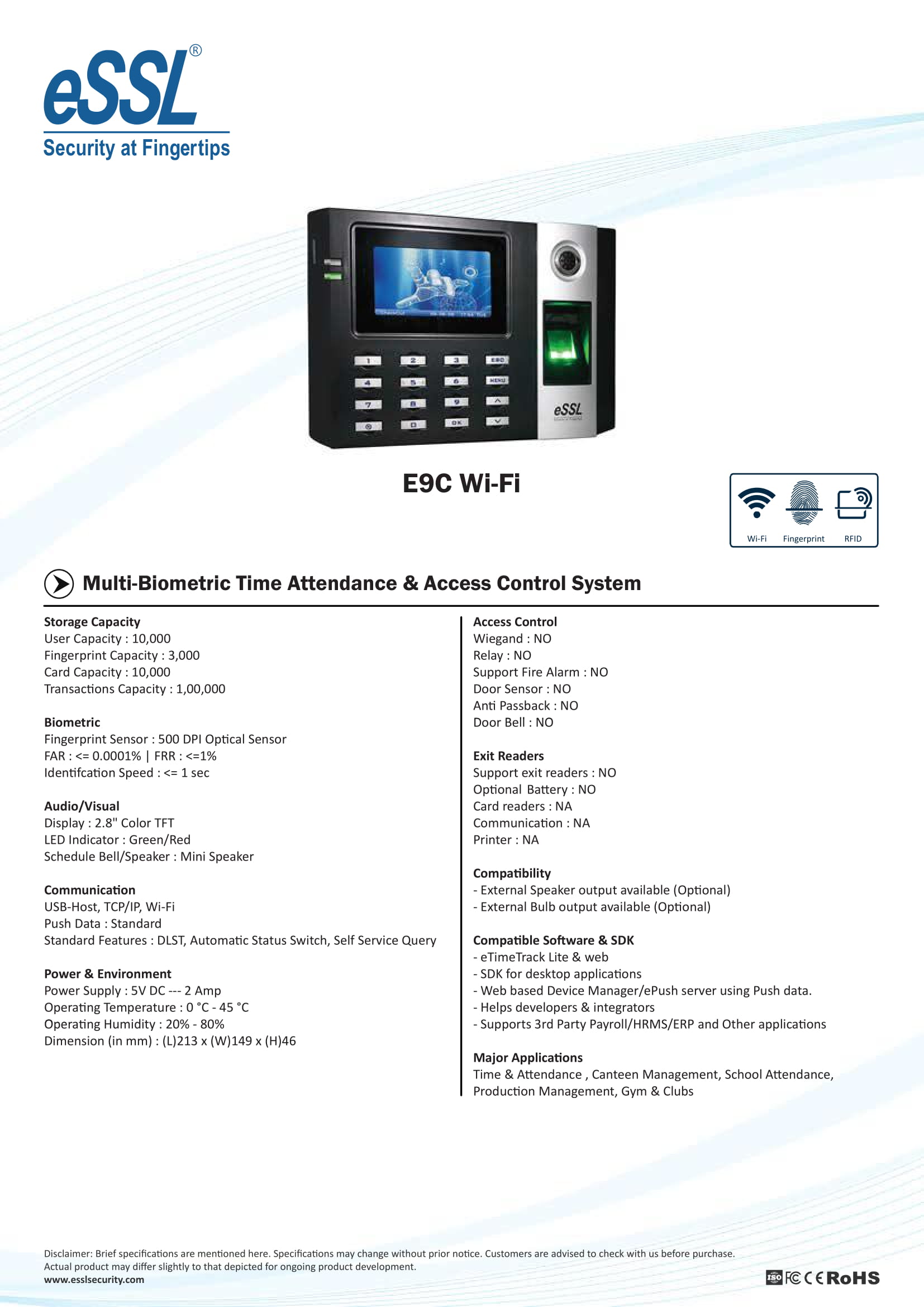 ESSL-E9C-Wi-Fi